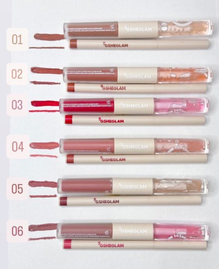 جلوس وملمع  شفاه وقلم تخطيط  شيجلام